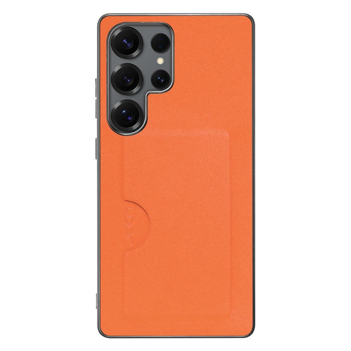[ LOOF SKIN SLIM-SLOT ] Galaxy S25 Ultra SC-52F スマホケース 背面 ケース カバー ハードケース カード収納 PUレザー ストラップホール [ Galaxy S25 Ultra ]