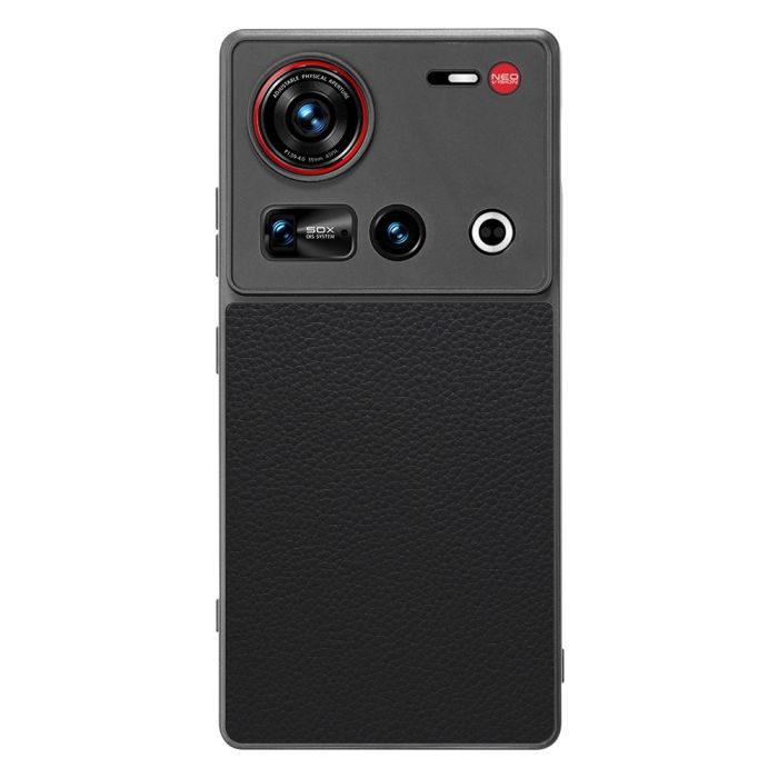 [ LOOF LUXURY-SHELL ] nubia Z70 Ultra / Z70S Ultra ZTE スマホケース 背面 ケース カバー ハードケース 本革 ストラップホール [ nubia Z70 Ultra / Z70S Ultra ]