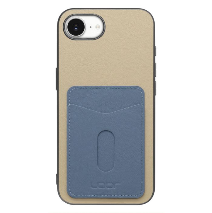 [ LOOF PASS-SHELL (LEATHER Ver.) スライド ] iPhone 16e  スマホケース 背面 ケース カバー ハードケース カード収納 カードホルダー ストラップホール [ iPhone 16e ]