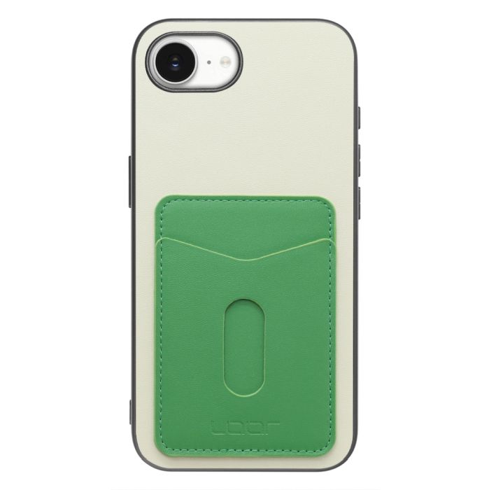 [ LOOF PASS-SHELL スライド] iPhone 16e  スマホケース 背面 ケース カバー ハードケース カード収納 カードホルダー ストラップホール [ iPhone 16e ]
