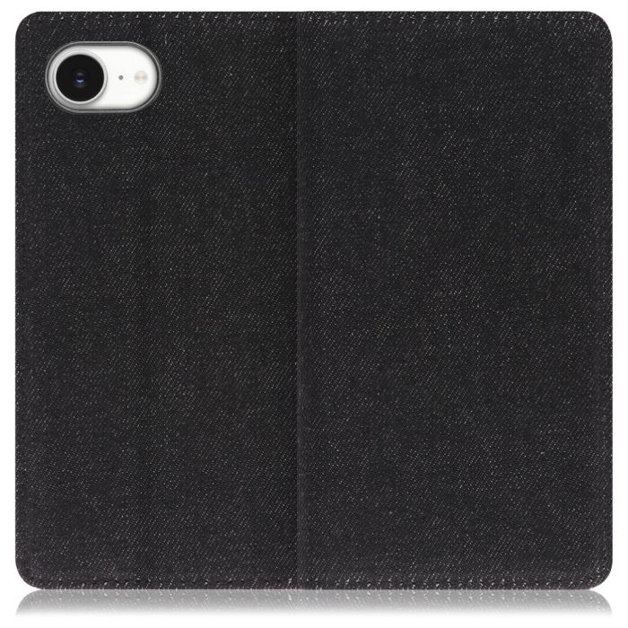 [ LOOF DENIM ] iPhone 16e  スマホケース ケース カバー 手帳型ケース カード収納 マグネット付き デニム ベルトなし [ iPhone 16e ]