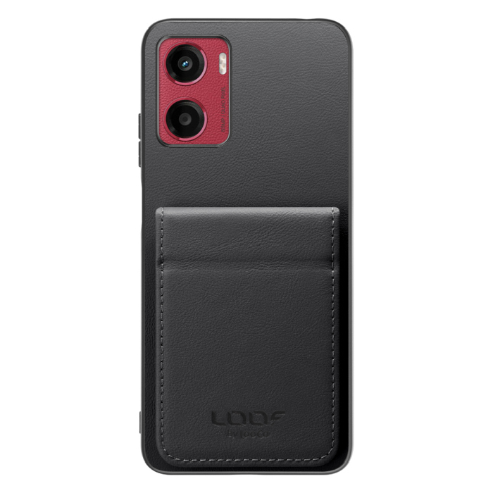 [ LOOF BASIC-SHELL SLIM CARD 2カード ] moto g05 motorola ケース 背面 カード収納 カード入れ カードポケット カバー スマホケース 薄型 大容量 本革 [ moto g05 ]
