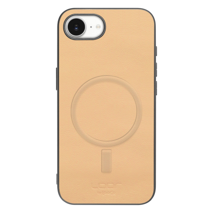 [ LOOF BASIC-SHELL MagSafe対応] iPhone 16e iPhone16e アイフォン16e iPhone 16e アイフォン 16e ケース カバー スマホケース 本革 レザー シンプル ストラップホール  MagSafe対応 [ iPhone 16e ]