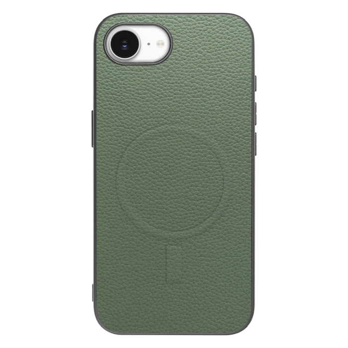 [ LOOF LUXURY-SHELL MagSafe対応 ] iPhone 16e iPhone16e アイフォン16e iPhone 16e アイフォン 16e スマホケース 背面 ケース カバー ハードケース 本革 ストラップホール  MagSafe対応 [ iPhone 16e ]