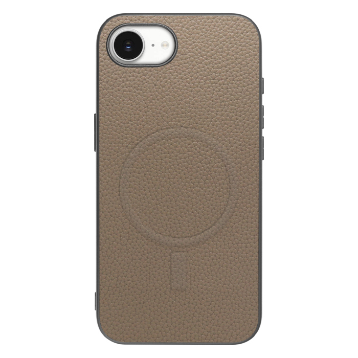 [ LOOF LUXURY-SHELL MagSafe対応 ] iPhone 16e iPhone16e アイフォン16e iPhone 16e アイフォン 16e スマホケース 背面 ケース カバー ハードケース 本革 ストラップホール  MagSafe対応 [ iPhone 16e ]
