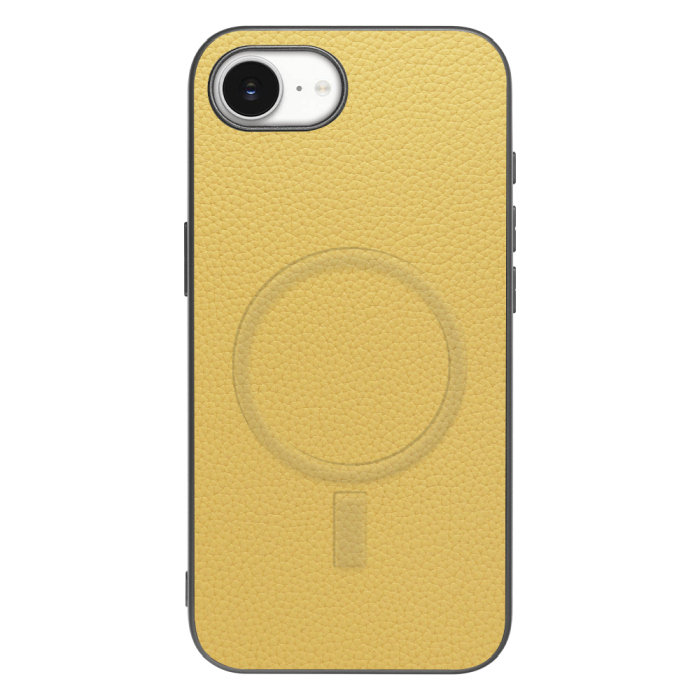 [ LOOF LUXURY-SHELL MagSafe対応 ] iPhone 16e iPhone16e アイフォン16e iPhone 16e アイフォン 16e スマホケース 背面 ケース カバー ハードケース 本革 ストラップホール  MagSafe対応 [ iPhone 16e ]