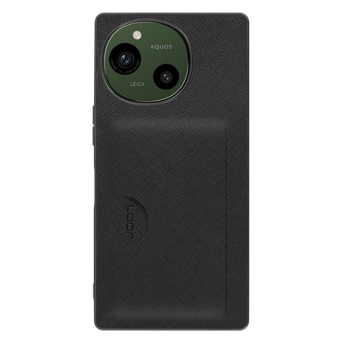 [ LOOF CASUAL-SLOT ] AQUOS R9 / R10 SH-51E SH-51F スマホケース 背面 ケース カバー ハードケース カード入れ カードポケット カード収納 ストラップホール [ AQUOS R9 / R10 ]