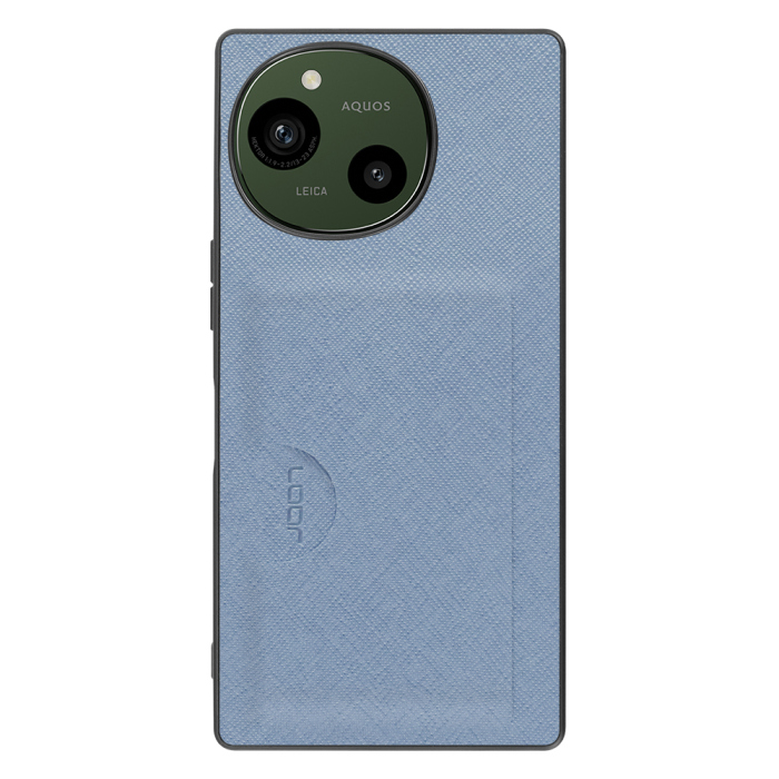 [ LOOF CASUAL-SLOT ] AQUOS R9 / R10 SH-51E SH-51F スマホケース 背面 ケース カバー ハードケース カード入れ カードポケット カード収納 ストラップホール [ AQUOS R9 / R10 ]