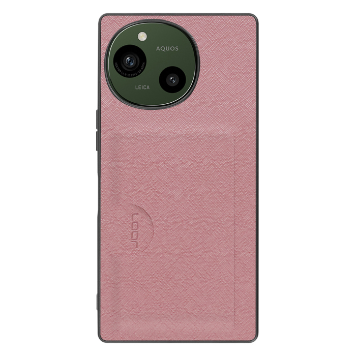 [ LOOF CASUAL-SLOT ] AQUOS R9 / R10 SH-51E SH-51F スマホケース 背面 ケース カバー ハードケース カード入れ カードポケット カード収納 ストラップホール [ AQUOS R9 / R10 ]