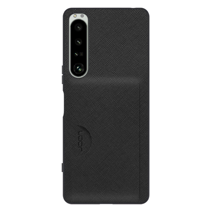 [ LOOF CASUAL-SLOT ] Xperia 1 IV SO-51C / SOG06 xperia1Ⅳ 1Ⅳ xperia1 スマホケース 背面 ケース カバー ハードケース カード入れ カードポケット カード収納 ストラップホール [ Xperia 1 IV ]