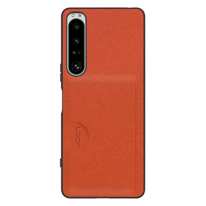 [ LOOF CASUAL-SLOT ] Xperia 1 IV SO-51C / SOG06 xperia1Ⅳ 1Ⅳ xperia1 スマホケース 背面 ケース カバー ハードケース カード入れ カードポケット カード収納 ストラップホール [ Xperia 1 IV ]