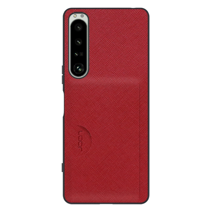 [ LOOF CASUAL-SLOT ] Xperia 1 IV SO-51C / SOG06 xperia1Ⅳ 1Ⅳ xperia1 スマホケース 背面 ケース カバー ハードケース カード入れ カードポケット カード収納 ストラップホール [ Xperia 1 IV ]