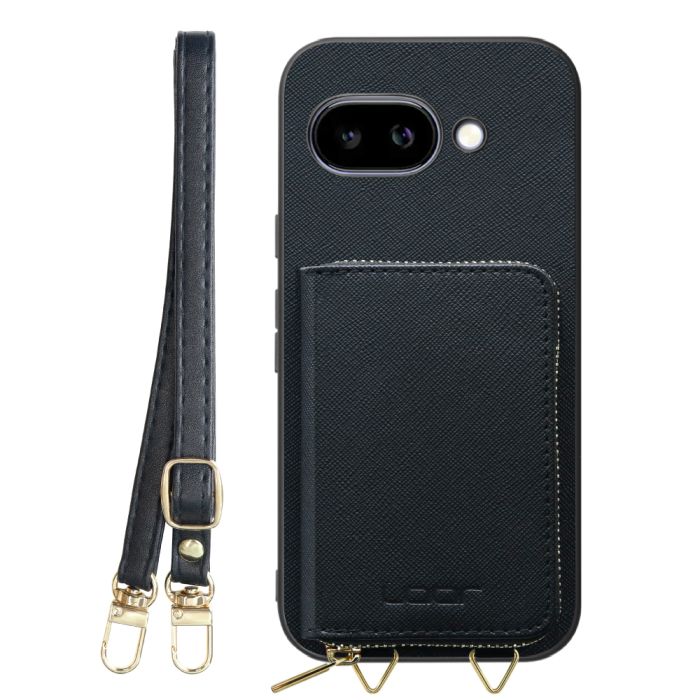 [ LOOF CASUAL-SHELL POUCH ] Google Pixel 9a Google Pixel9a ピクセル9a ケース ショルダー スマホショルダー 背面 収納 ポーチ付き カバー スマホケース ストラップ レザー [ Google Pixel 9a ]