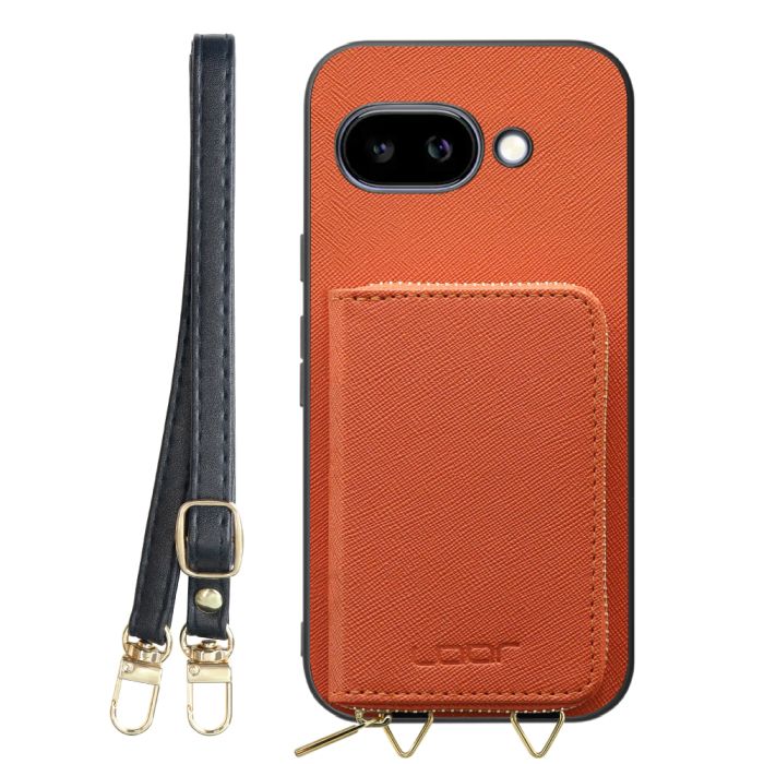 [ LOOF CASUAL-SHELL POUCH ] Google Pixel 9a Google Pixel9a ピクセル9a ケース ショルダー スマホショルダー 背面 収納 ポーチ付き カバー スマホケース ストラップ レザー [ Google Pixel 9a ]