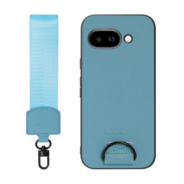 [ LOOF STRAP-SHELL (ショートVer.) ] Google Pixel 9a Google Pixel9a ピクセル9a スマホケース 背面 ケース カバー ハードケース ハンドストラップ  本革 [ Google Pixel 9a 用 ]