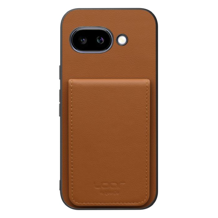 [ LOOF BASIC-SHELL SLIM CARD 4カード ] Google Pixel 9a Google Pixel9a ピクセル9a ケース 背面 カード収納 カード入れ カードポケット カバー スマホケース 薄型 大容量 本革 [ Google Pixel 9a 用 ]
