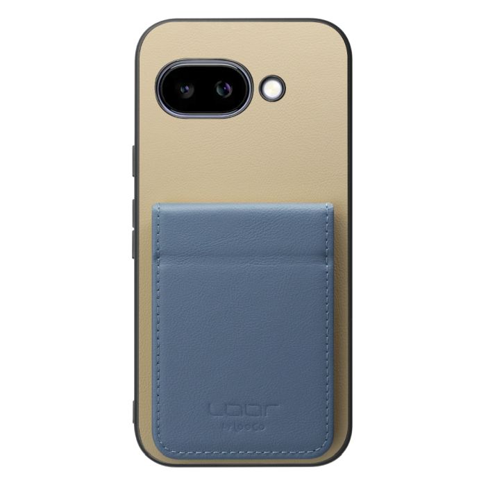 [ LOOF BASIC-SHELL SLIM CARD 2カード ] Google Pixel 9a Google Pixel9a ピクセル9a ケース 背面 カード収納 カード入れ カードポケット カバー スマホケース 薄型 大容量 本革 [ Google Pixel 9a ]