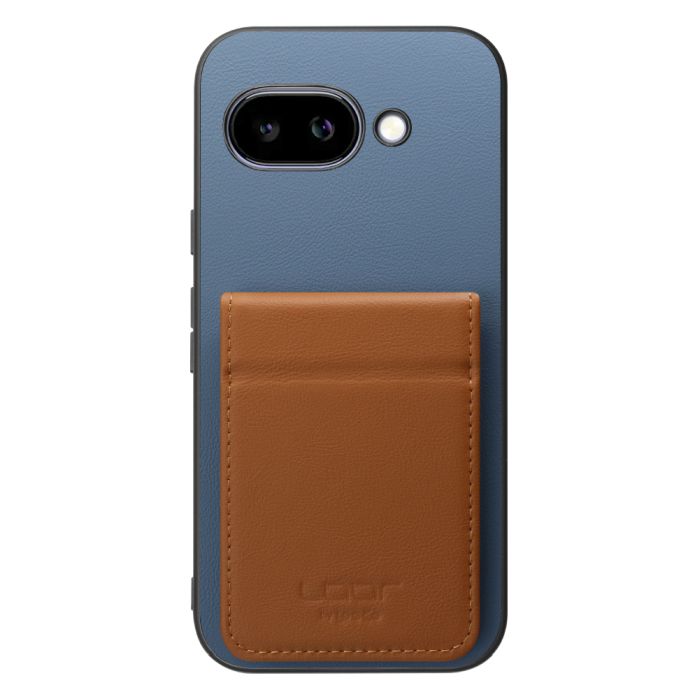 [ LOOF BASIC-SHELL SLIM CARD 2カード ] Google Pixel 9a Google Pixel9a ピクセル9a ケース 背面 カード収納 カード入れ カードポケット カバー スマホケース 薄型 大容量 本革 [ Google Pixel 9a ]
