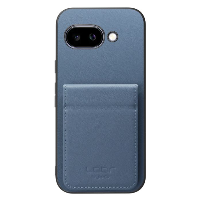 [ LOOF BASIC-SHELL SLIM CARD 2カード ] Google Pixel 9a Google Pixel9a ピクセル9a ケース 背面 カード収納 カード入れ カードポケット カバー スマホケース 薄型 大容量 本革 [ Google Pixel 9a ]