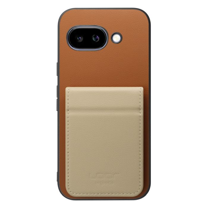 [ LOOF BASIC-SHELL SLIM CARD 2カード ] Google Pixel 9a Google Pixel9a ピクセル9a ケース 背面 カード収納 カード入れ カードポケット カバー スマホケース 薄型 大容量 本革 [ Google Pixel 9a ]