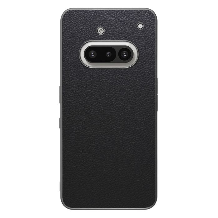 [ LOOF LUXURY-SHELL ] Nothing Phone (3a) Phone 3a スマホケース 背面 ケース カバー ハードケース 本革 ストラップホール [ Nothing Phone (3a) ]