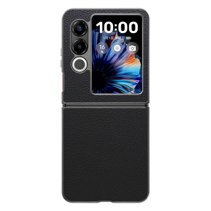 [ LOOF LUXURY-SHELL ] nubia Flip 2  スマホケース 背面 ケース カバー ハードケース 本革  [ nubia Flip 2 ]