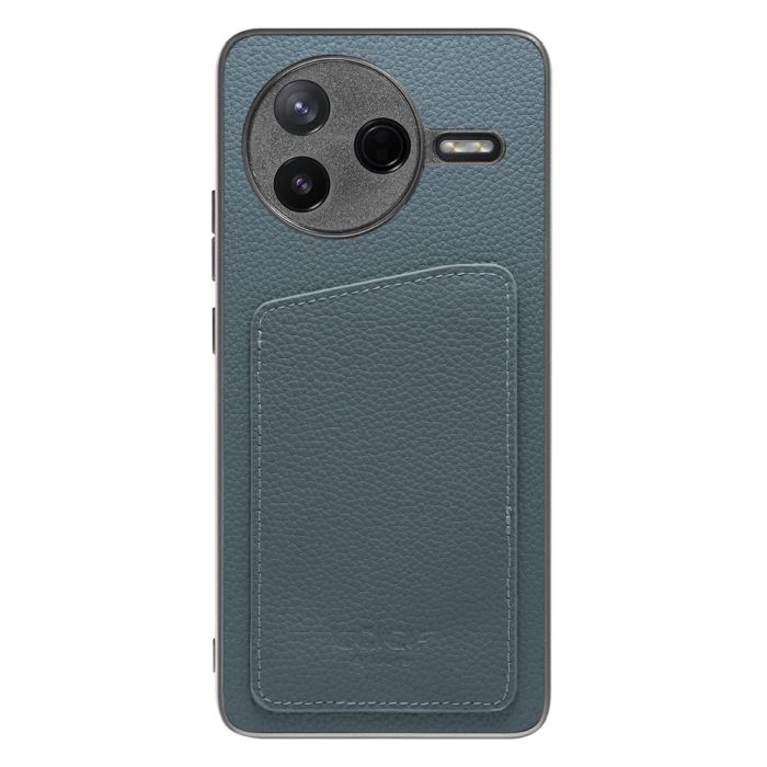 [ LOOF INVISIBLE CARD CASE-SHELL ] POCO F7 Pro Xiaomi シャオミ スマホケース 背面 ケース カバー 本革 見えない収納 カード 見えない 落ちない マグネット [ POCO F7 Pro ]