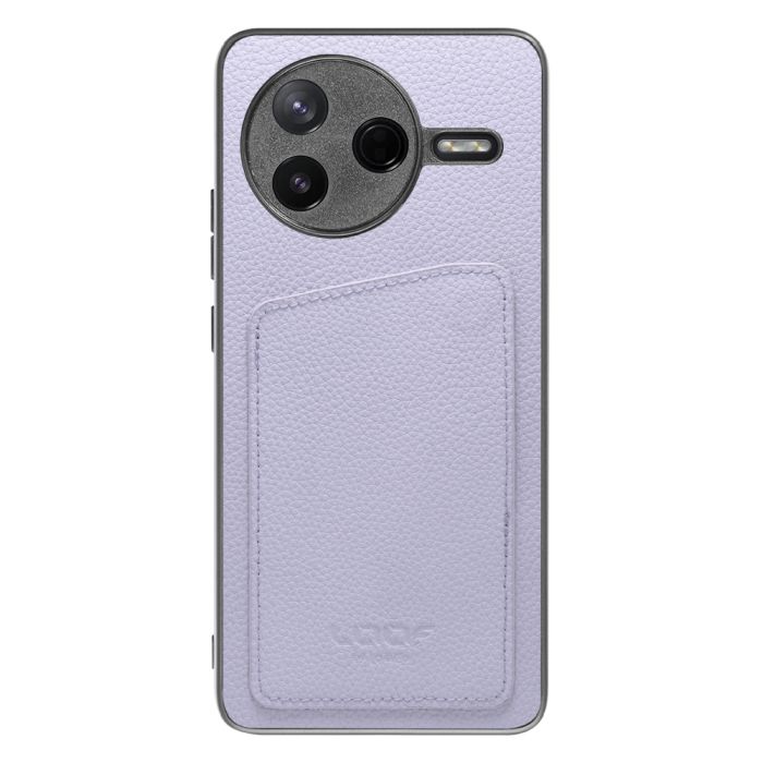 [ LOOF INVISIBLE CARD CASE-SHELL ] POCO F7 Pro Xiaomi シャオミ スマホケース 背面 ケース カバー 本革 見えない収納 カード 見えない 落ちない マグネット [ POCO F7 Pro ]