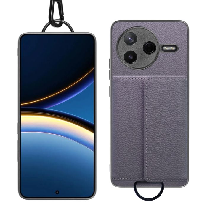[ LOOF WALLET-SHELL ] POCO F7 Pro Xiaomi シャオミ  ケース カバー スマホケース ショルダー スマホショルダー 本革 背面収納 財布 カード入れ [ POCO F7 Pro ]