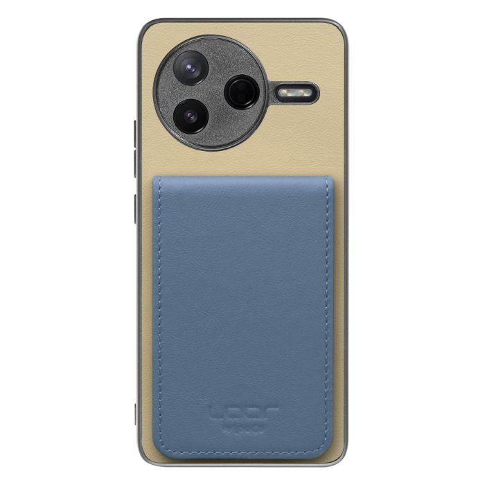 [ LOOF BASIC-SHELL SLIM CARD 4カード ] POCO F7 Pro Xiaomi シャオミ ケース 背面 カード収納 カード入れ カードポケット カバー スマホケース 薄型 大容量 本革 [ POCO F7 Pro ]