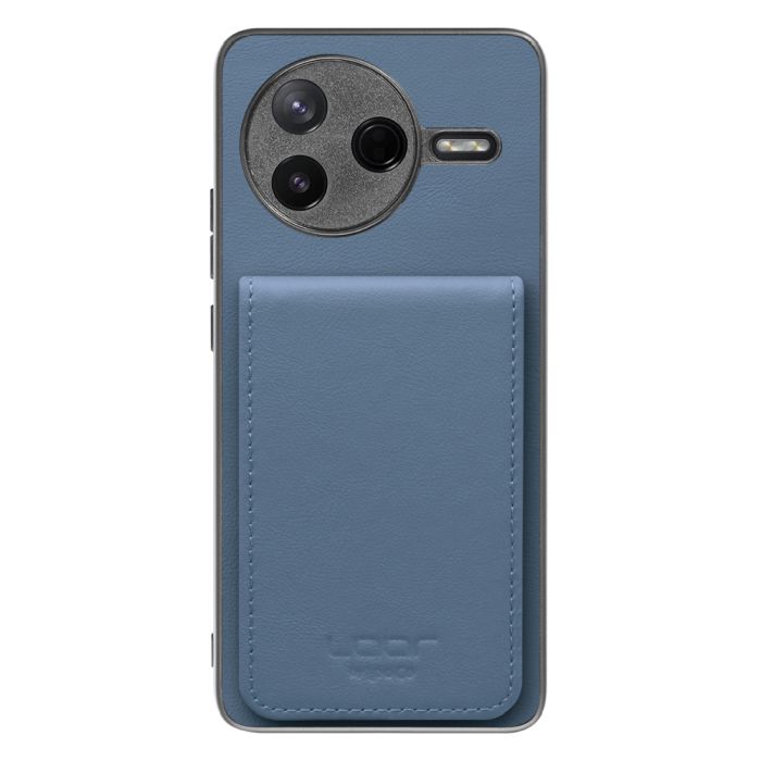 [ LOOF BASIC-SHELL SLIM CARD 4カード ] POCO F7 Pro Xiaomi シャオミ ケース 背面 カード収納 カード入れ カードポケット カバー スマホケース 薄型 大容量 本革 [ POCO F7 Pro ]