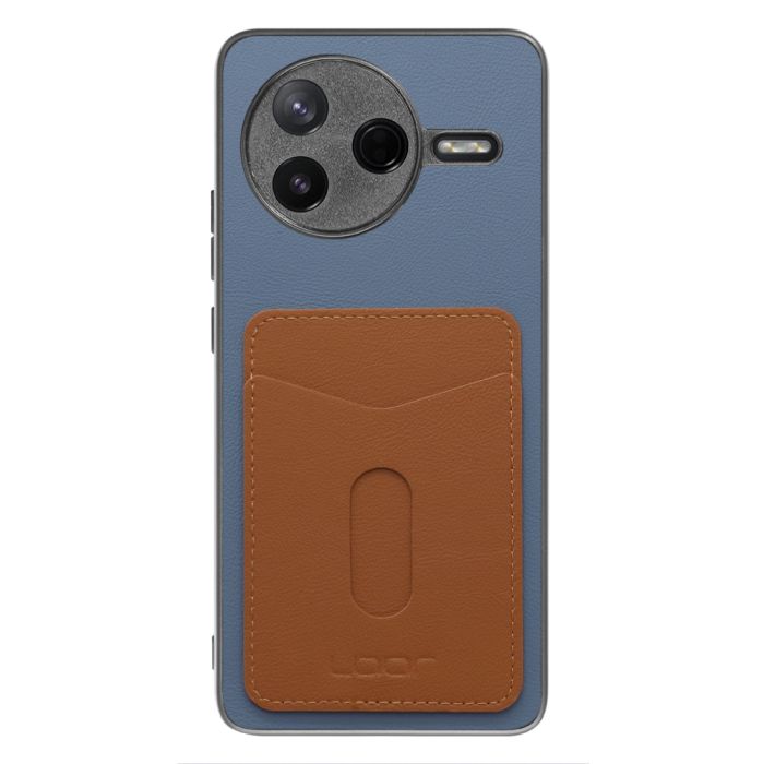 [ LOOF PASS-SHELL (LEATHER Ver.) スライド ] POCO F7 Pro Xiaomi シャオミ スマホケース 背面 ケース カバー ハードケース カード収納 カードホルダー ストラップホール [ POCO F7 Pro ]