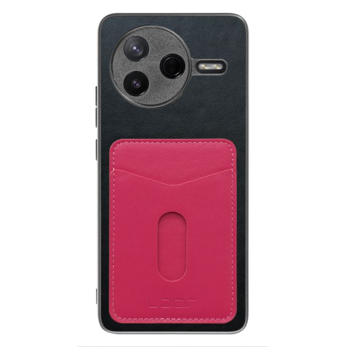 [ LOOF PASS-SHELL スライド] POCO F7 Pro Xiaomi シャオミ スマホケース 背面 ケース カバー ハードケース カード収納 カードホルダー ストラップホール [ POCO F7 Pro ]
