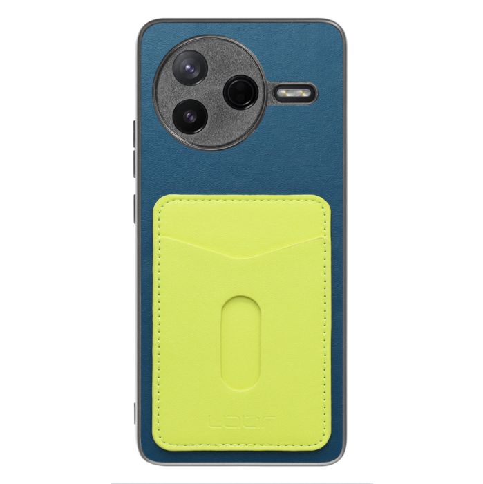 [ LOOF PASS-SHELL スライド] POCO F7 Pro Xiaomi シャオミ スマホケース 背面 ケース カバー ハードケース カード収納 カードホルダー ストラップホール [ POCO F7 Pro ]