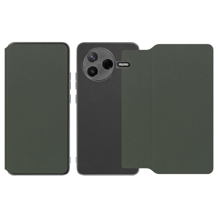[ LOOF SKIN-FIT ] POCO F7 Pro Xiaomi シャオミ スマホケース 背面 ケース カバー 手帳型 ハードケース カード収納 マグネットなし ストラップホール [ POCO F7 Pro ]