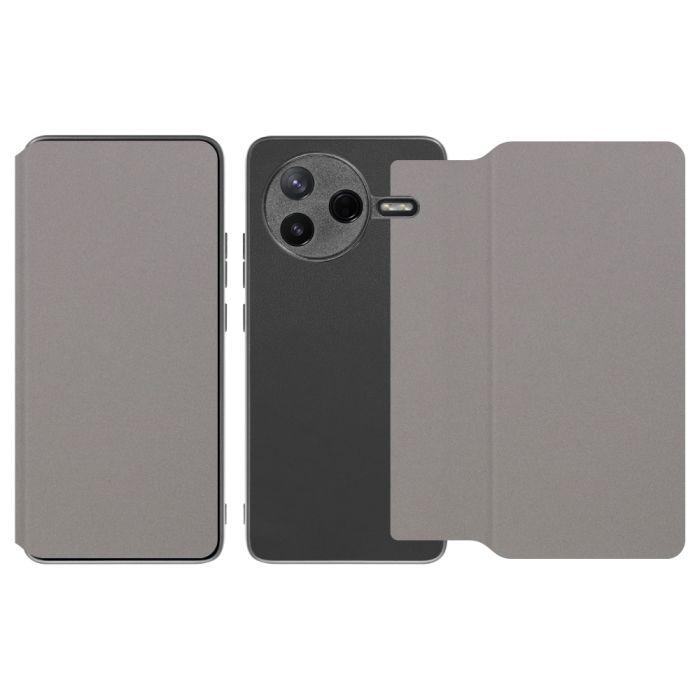 [ LOOF SKIN-FIT ] POCO F7 Pro Xiaomi シャオミ スマホケース 背面 ケース カバー 手帳型 ハードケース カード収納 マグネットなし ストラップホール [ POCO F7 Pro ]