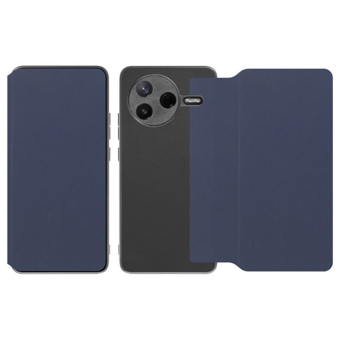 [ LOOF SKIN-FIT ] POCO F7 Pro Xiaomi シャオミ スマホケース 背面 ケース カバー 手帳型 ハードケース カード収納 マグネットなし ストラップホール [ POCO F7 Pro ]