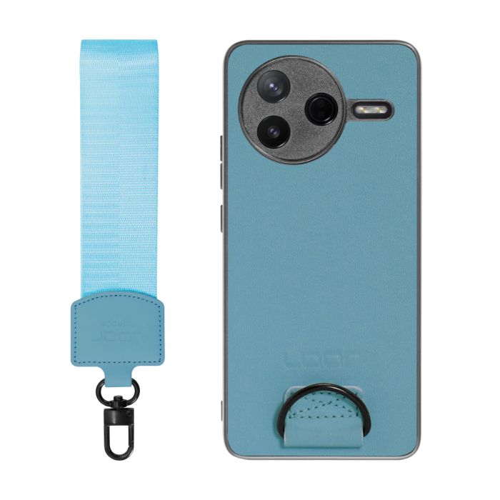 [ LOOF STRAP-SHELL ] POCO F7 Pro Xiaomi シャオミ スマホケース 背面 ケース カバー ハードケース ショルダー スマホショルダー ハンドストラップ  本革 [ POCO F7 Pro ]