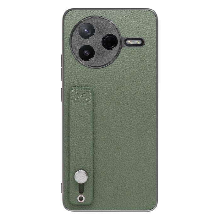 [ LOOF HOLD-SHELL ] POCO F7 Pro Xiaomi シャオミ スマホケース 背面 ケース カバー ハードケース 背面ベルト 本革 ストラップホール [ POCO F7 Pro ]