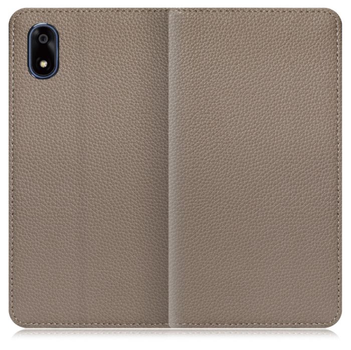 [ LOOF BOOK ] かんたんスマホ4 A402ZT ZTE スマホケース ケース カバー 手帳型ケース カード収納 本革 マグネットなし ベルトなし [ かんたんスマホ4 ]