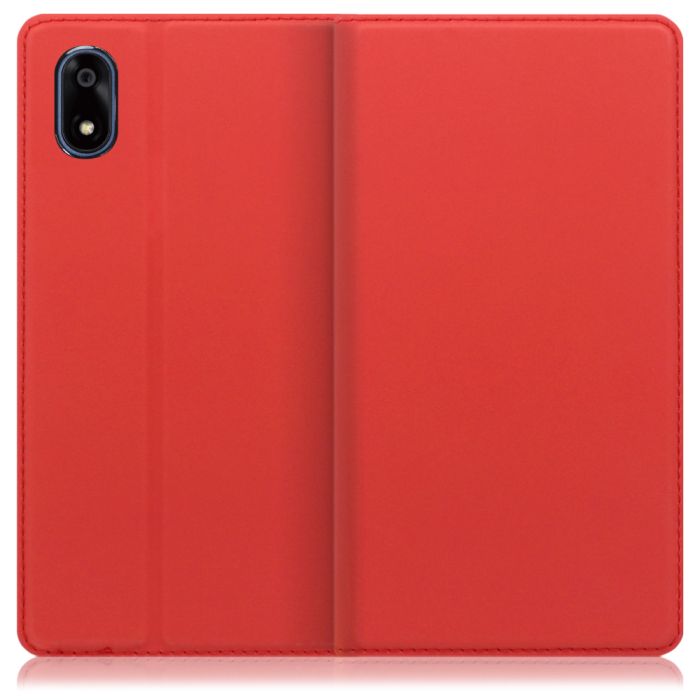 [ LOOF SKIN SLIM ] かんたんスマホ4 A402ZT ZTE スマホケース ケース カバー 手帳型ケース カード収納 マグネット付き ベルトなし [ かんたんスマホ4 ]