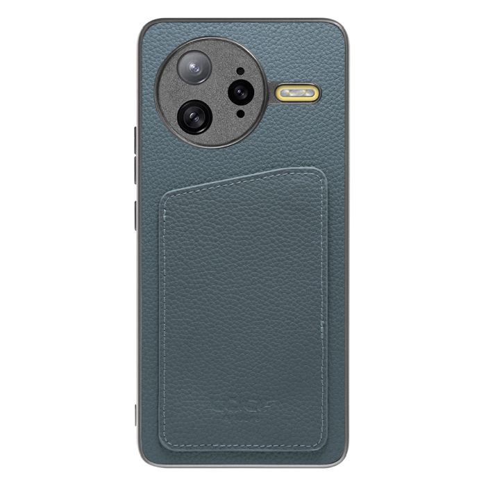 [ LOOF INVISIBLE CARD CASE-SHELL ] POCO F7 Ultra Xiaomi シャオミ スマホケース 背面 ケース カバー 本革 見えない収納 カード 見えない 落ちない マグネット [ POCO F7 Ultra ]