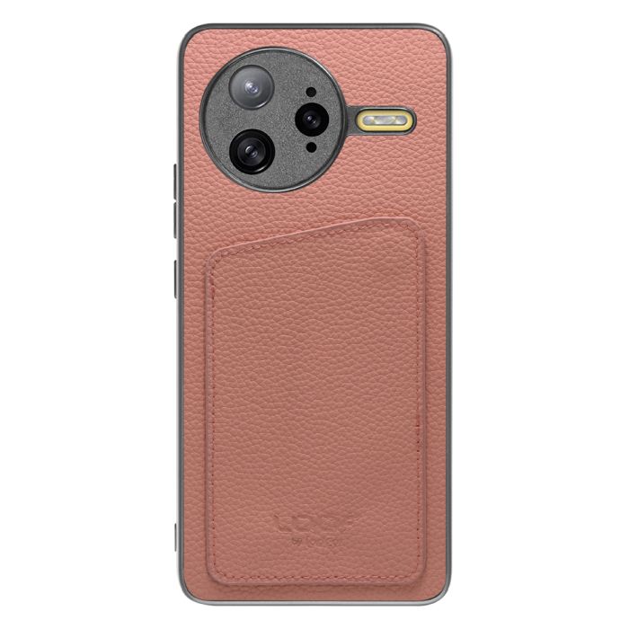 [ LOOF INVISIBLE CARD CASE-SHELL ] POCO F7 Ultra Xiaomi シャオミ スマホケース 背面 ケース カバー 本革 見えない収納 カード 見えない 落ちない マグネット [ POCO F7 Ultra ]