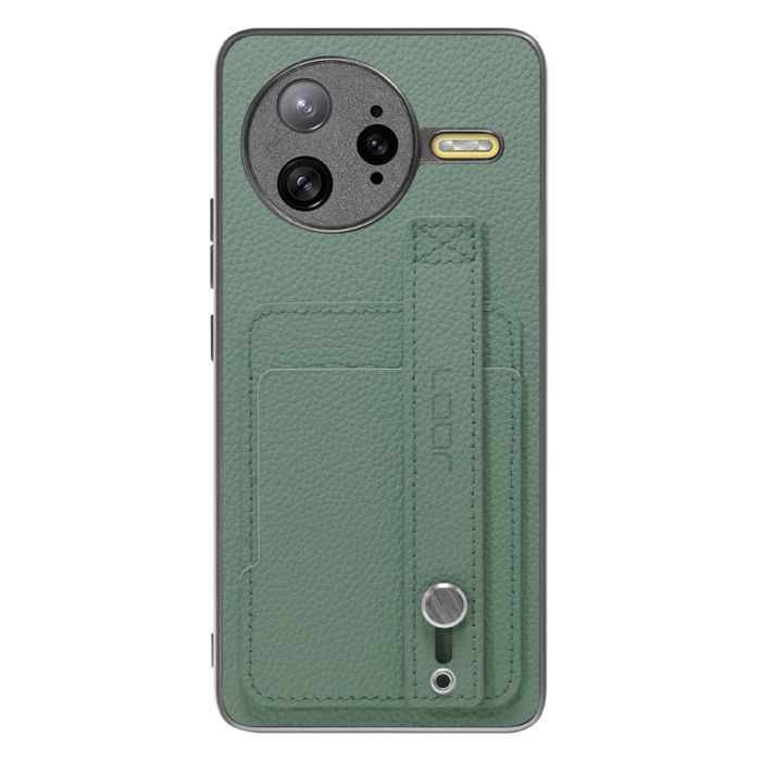 [ LOOF HOLD-SHELL CARD ] POCO F7 Ultra Xiaomi シャオミ スマホケース 背面 ケース カバー ハードケース 背面ベルト カード入れ 本革 ストラップホール [ POCO F7 Ultra ]