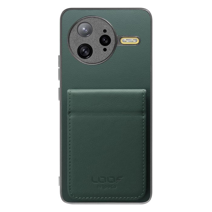 [ LOOF BASIC-SHELL SLIM CARD 2カード ] POCO F7 Ultra Xiaomi シャオミ ケース 背面 カード収納 カード入れ カードポケット カバー スマホケース 薄型 大容量 本革 [ POCO F7 Ultra ]