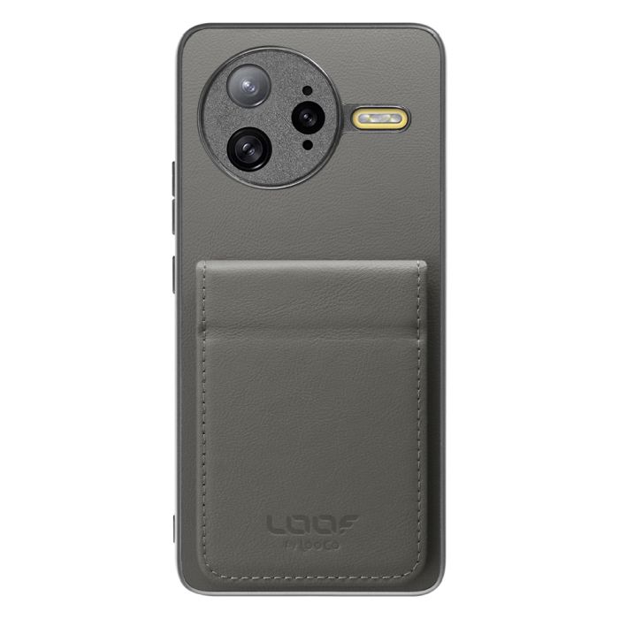 [ LOOF BASIC-SHELL SLIM CARD 2カード ] POCO F7 Ultra Xiaomi シャオミ ケース 背面 カード収納 カード入れ カードポケット カバー スマホケース 薄型 大容量 本革 [ POCO F7 Ultra ]