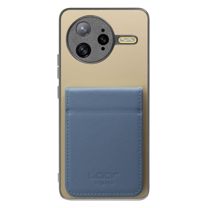 [ LOOF BASIC-SHELL SLIM CARD 2カード ] POCO F7 Ultra Xiaomi シャオミ ケース 背面 カード収納 カード入れ カードポケット カバー スマホケース 薄型 大容量 本革 [ POCO F7 Ultra ]