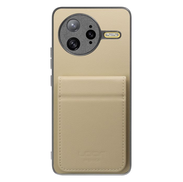 [ LOOF BASIC-SHELL SLIM CARD 2カード ] POCO F7 Ultra Xiaomi シャオミ ケース 背面 カード収納 カード入れ カードポケット カバー スマホケース 薄型 大容量 本革 [ POCO F7 Ultra ]