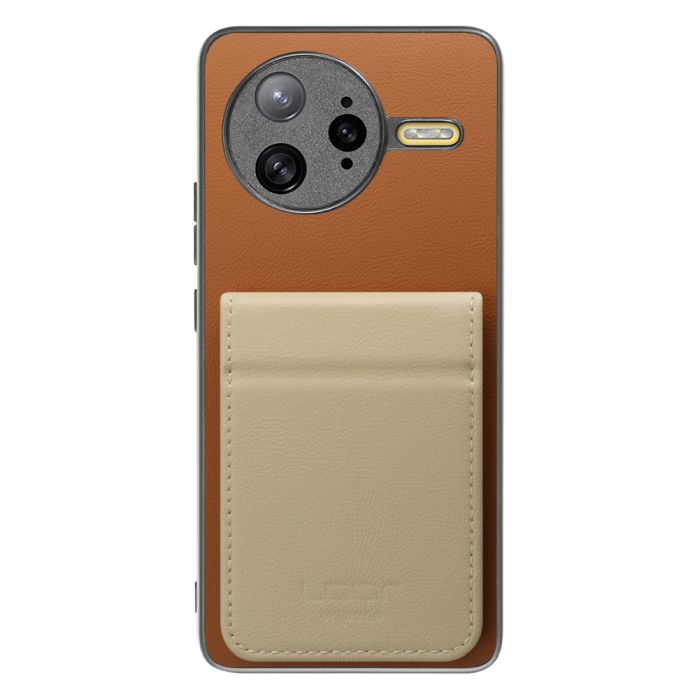 [ LOOF BASIC-SHELL SLIM CARD 2カード ] POCO F7 Ultra Xiaomi シャオミ ケース 背面 カード収納 カード入れ カードポケット カバー スマホケース 薄型 大容量 本革 [ POCO F7 Ultra ]