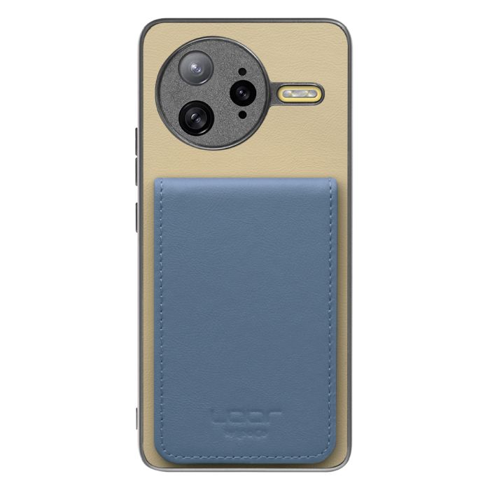 [ LOOF BASIC-SHELL SLIM CARD 4カード ] POCO F7 Ultra Xiaomi シャオミ ケース 背面 カード収納 カード入れ カードポケット カバー スマホケース 薄型 大容量 本革 [ POCO F7 Ultra ]